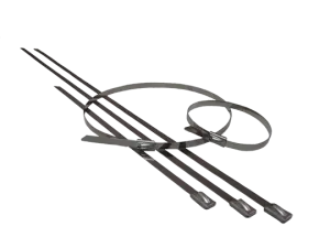 21 Inch Locking Ties - Stainless Steel