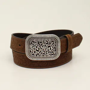 Ariat Ladies Filagree Medium Brown Belt