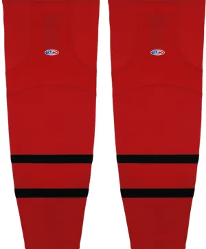 Athletic Knit (AK) HS2100-607 2021 Ottawa Senators Reverse Retro Red Mesh Ice Hockey Socks