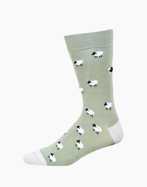 Black Sheep | Sage | Men's Bamboo Socks