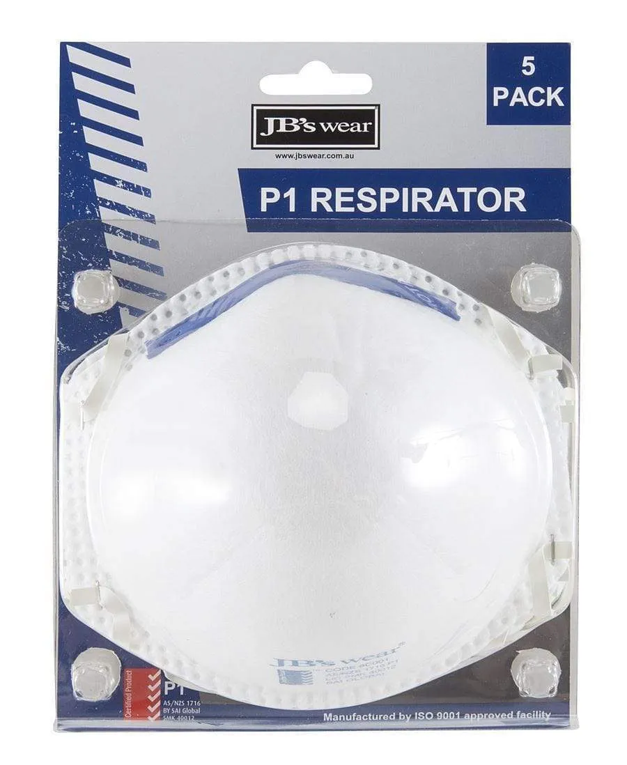 Blister (5pc) P1 Respirator 8C00