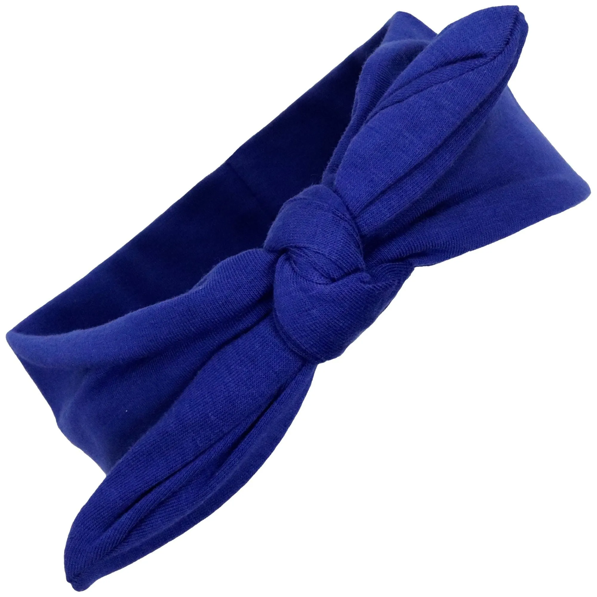 Blue Bow Headband