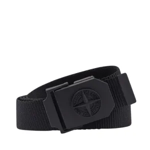 Compass Buckle Belt in Black