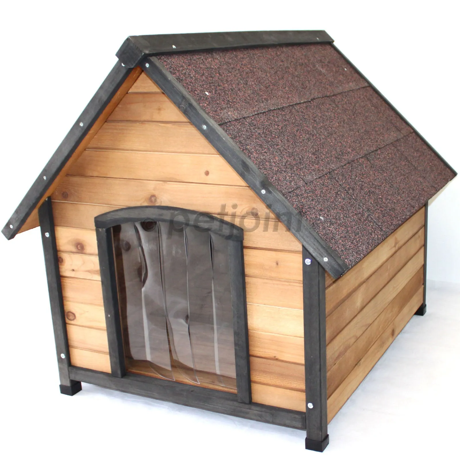 Dog Kennel House Large Timber Wood Pet Puppy Home Optional Accessories