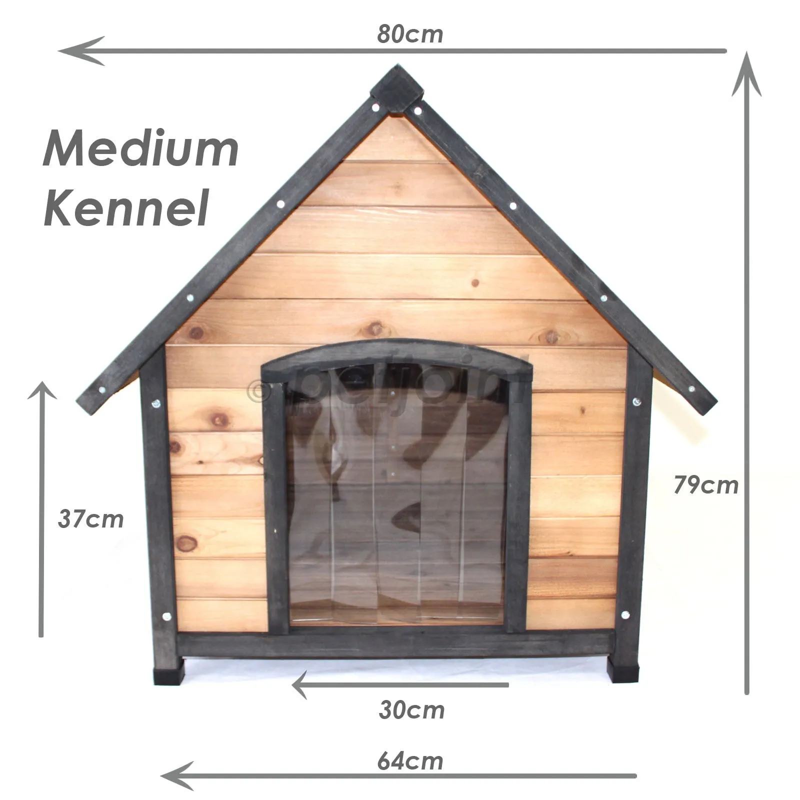 Dog Kennel House Large Timber Wood Pet Puppy Home Optional Accessories