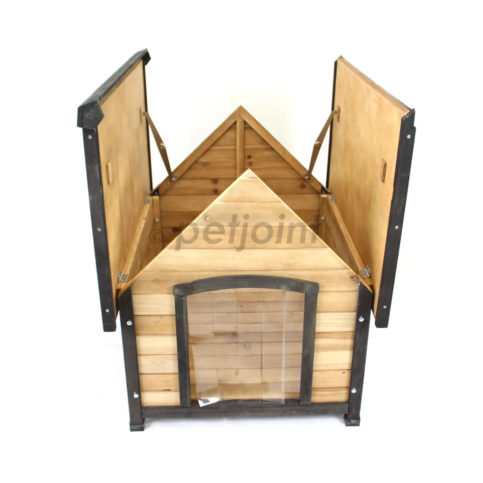 Dog Kennel House Large Timber Wood Pet Puppy Home Optional Accessories