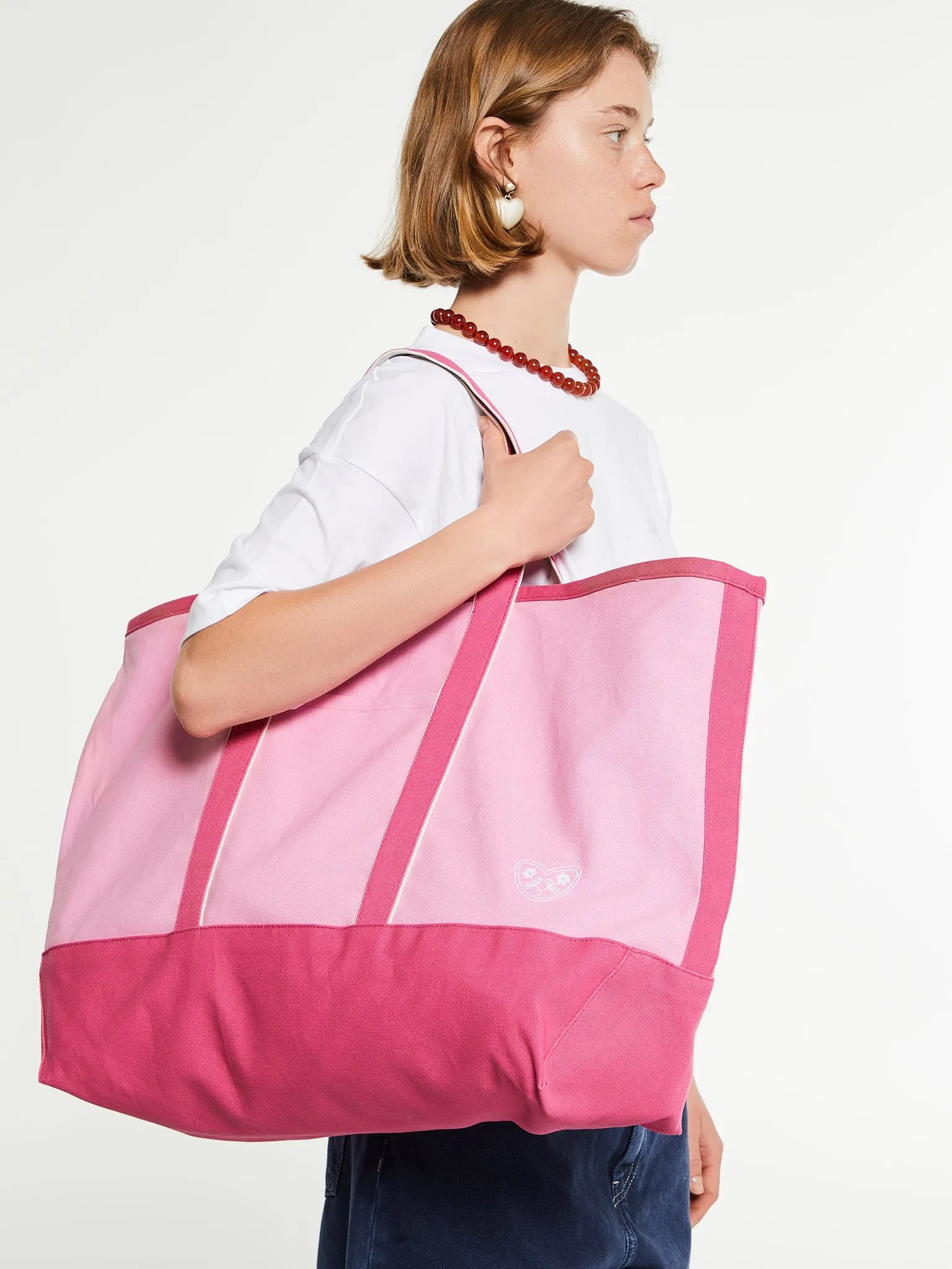 Easy Bag Large in Fandango and Pink