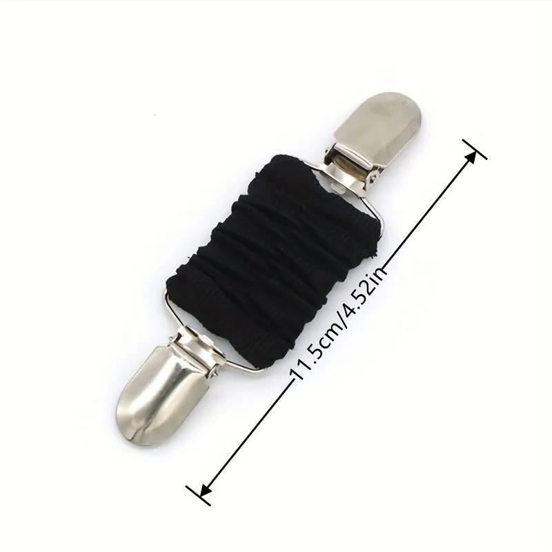 Elastic Clothes Clip Brooch Pins for Womens Clothing Decoration