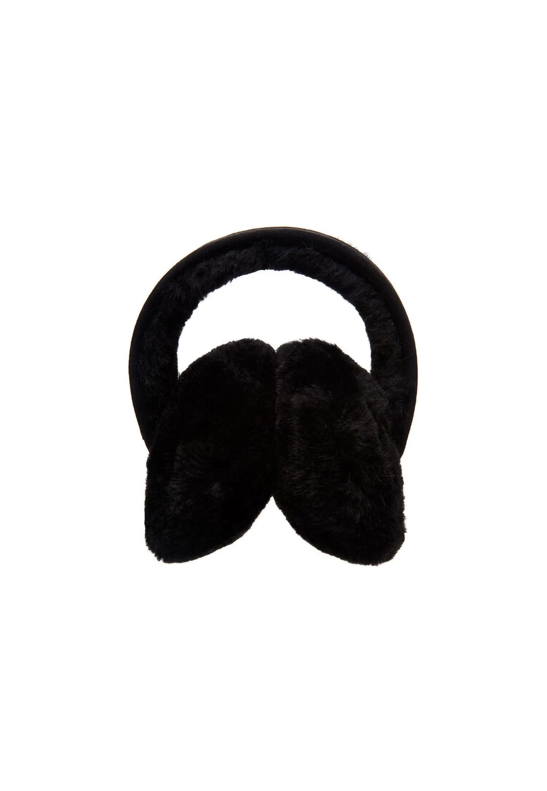 EMU Angahook Earmuffs Cuffie Paraorecchie Pelo Black W9403