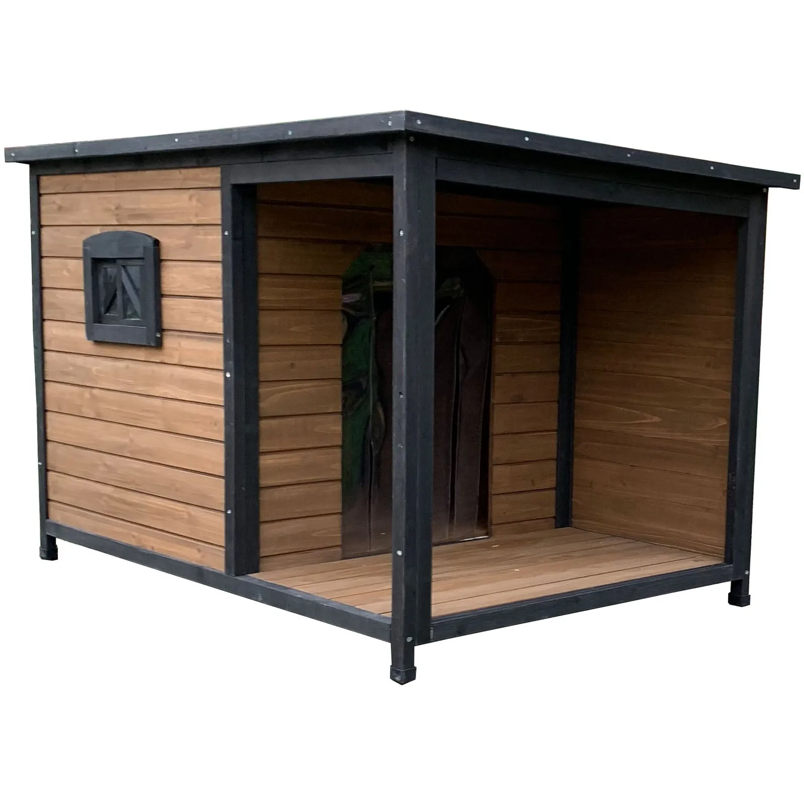 Extra Large Dog Kennel With Balcony For Medium to Large Breeds