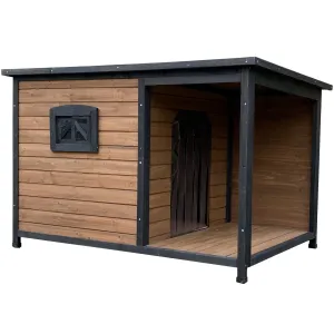 Extra Large Dog Kennel With Balcony For Medium to Large Breeds