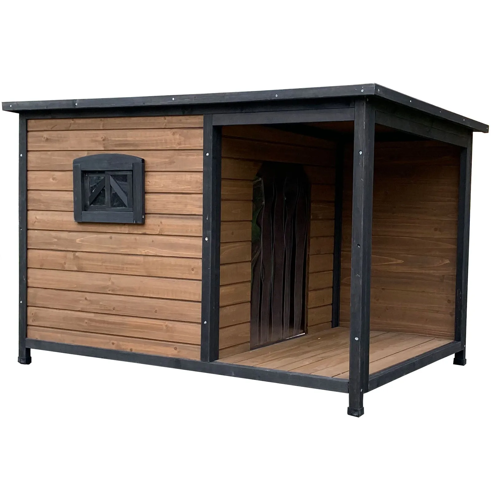 Extra Large Dog Kennel With Balcony For Medium to Large Breeds