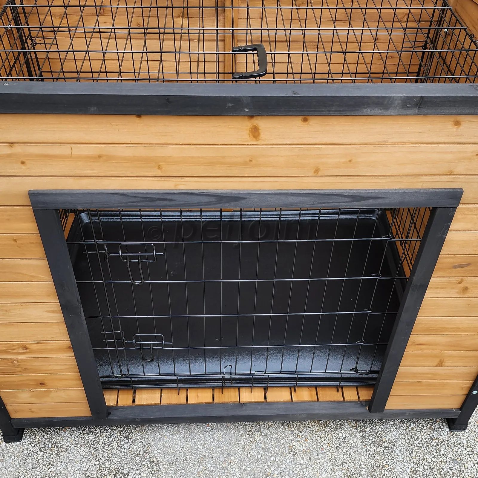 Extra Large Wooden Kennel   42" XL Metal Wire Pet Crate