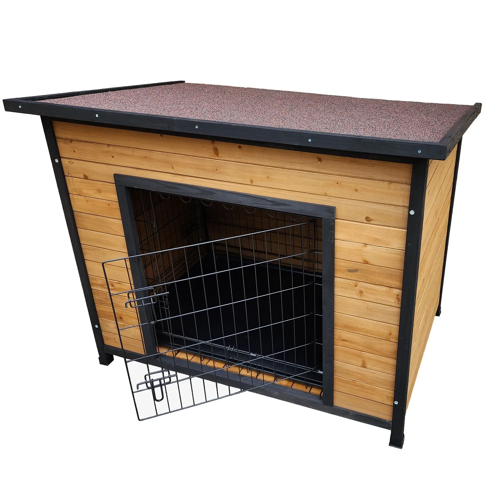 Extra Large Wooden Kennel   42" XL Metal Wire Pet Crate