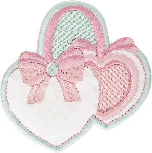 Heart Earmuffs Patch