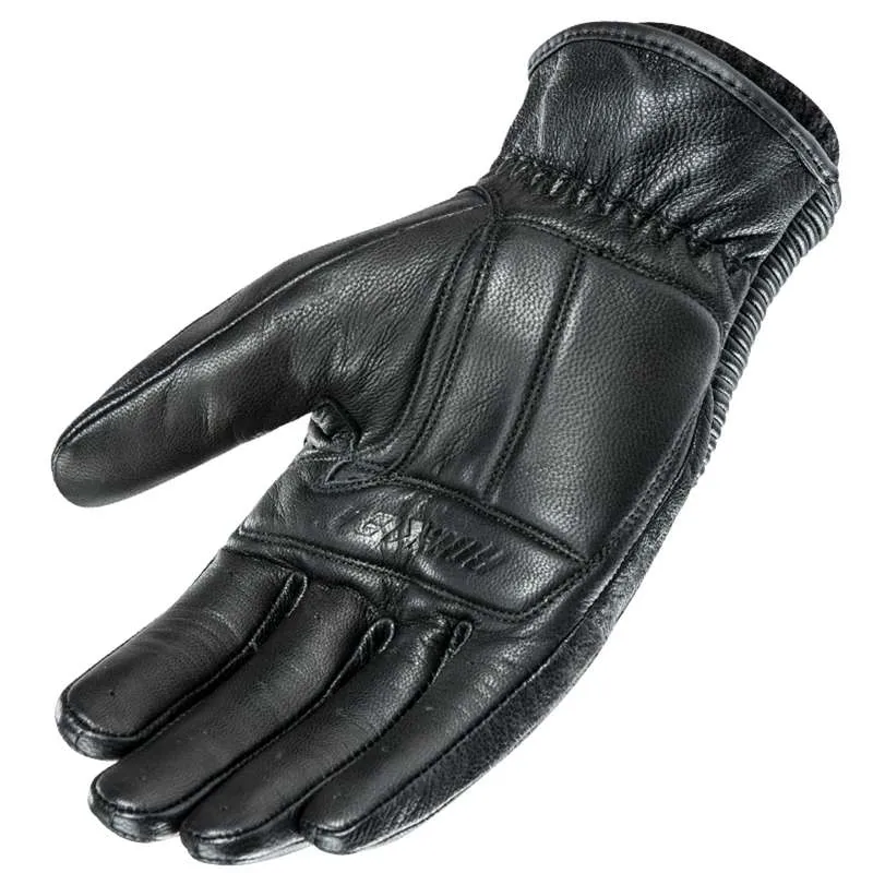 Joe Rocket Cafe Racer Mens Leather Gloves Black