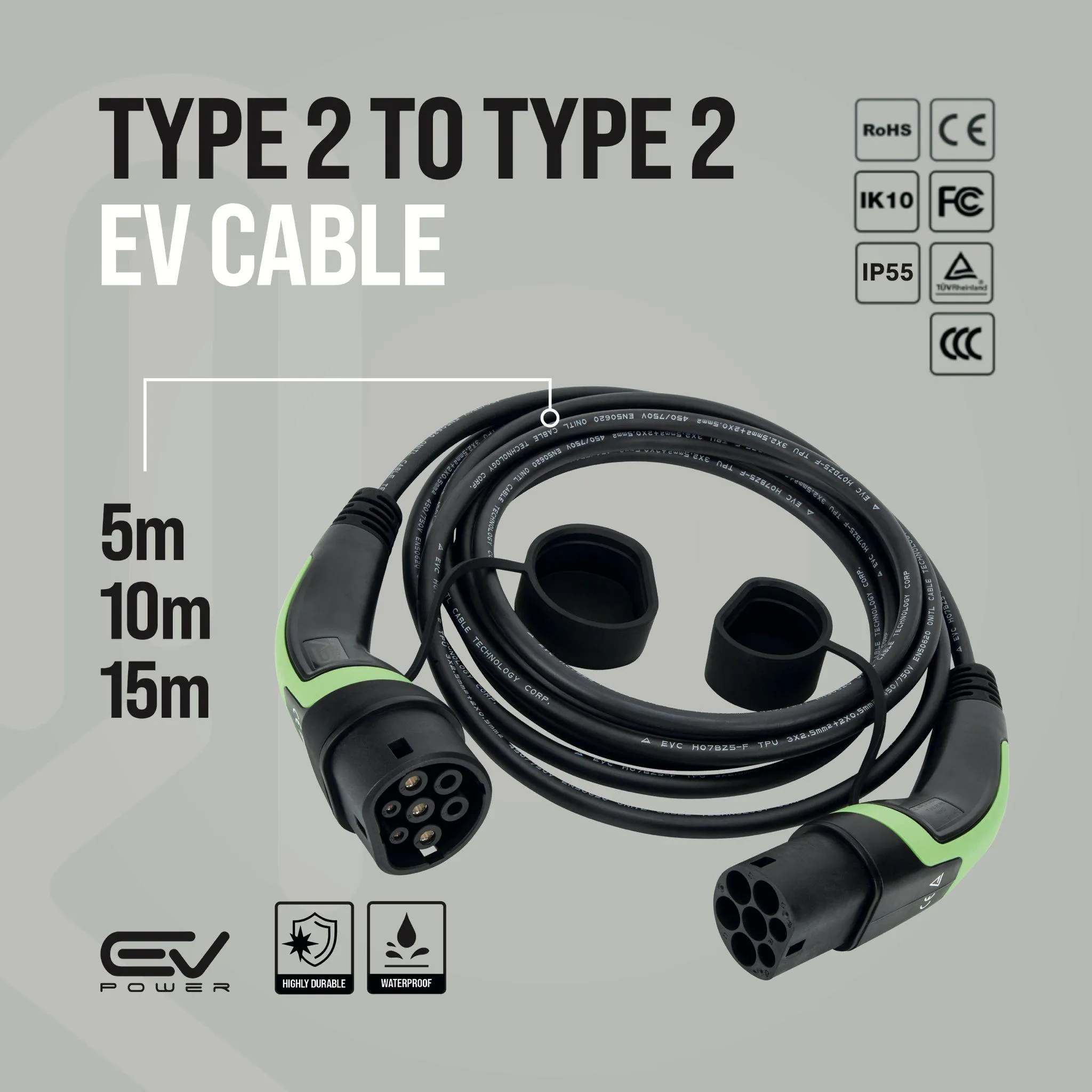 Kia Optima Phev EV Charging Cable