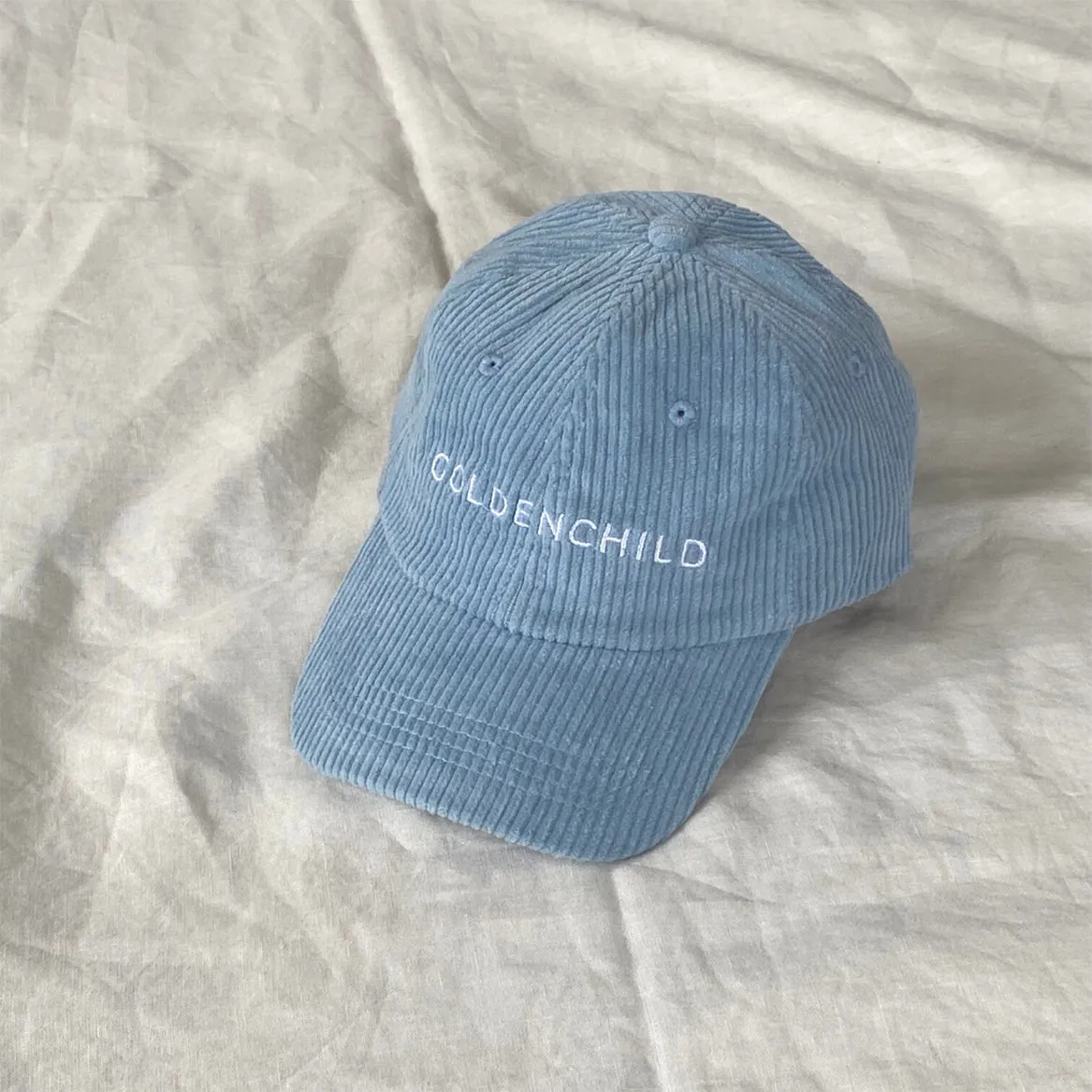 Kids Corduroy Cap - Blue