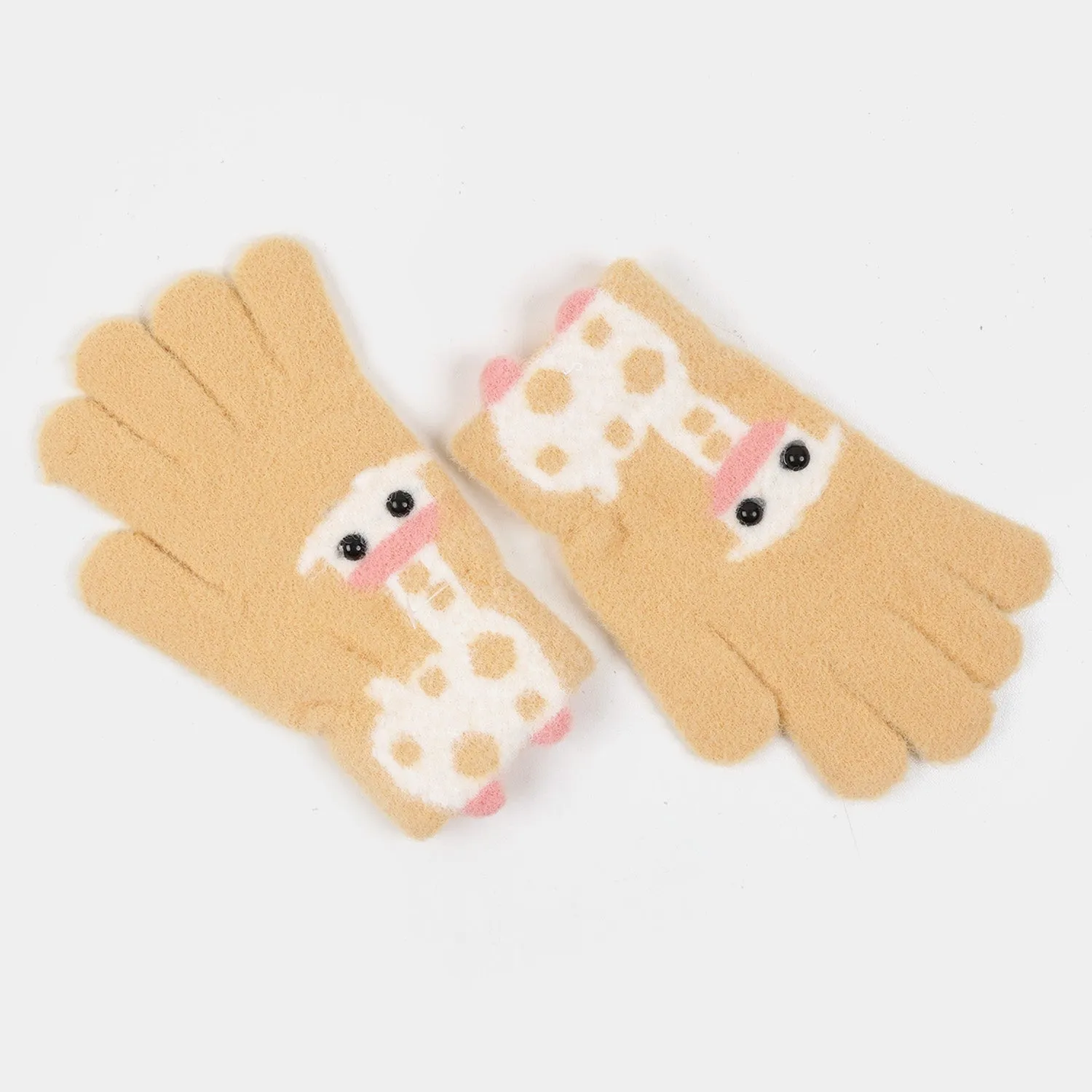 Kids Cute & Warm Full Finger Winter Gloves