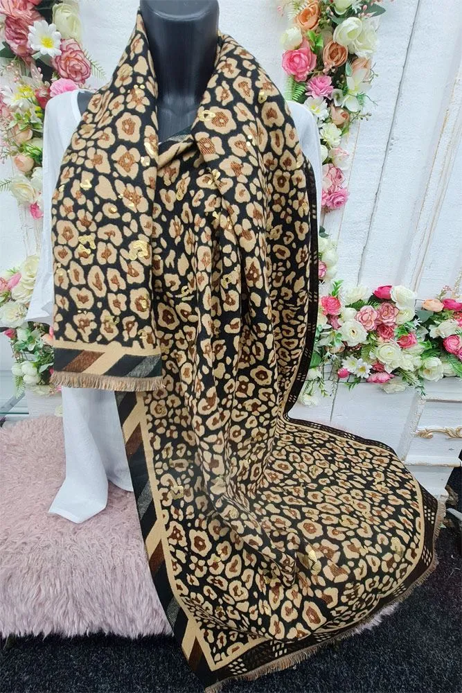 Leopard Print Scarves