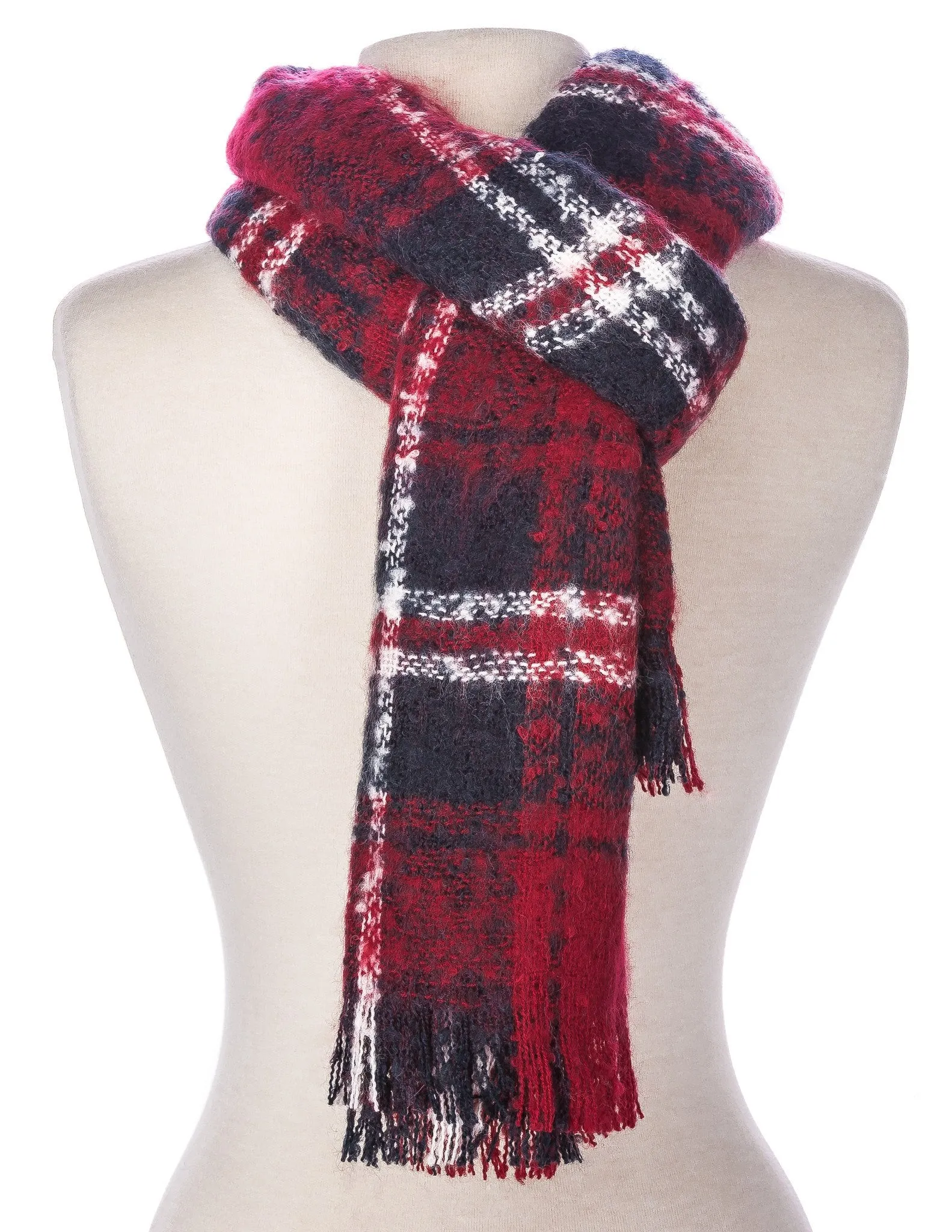 Men's Westminster Plaid Winter Scarf