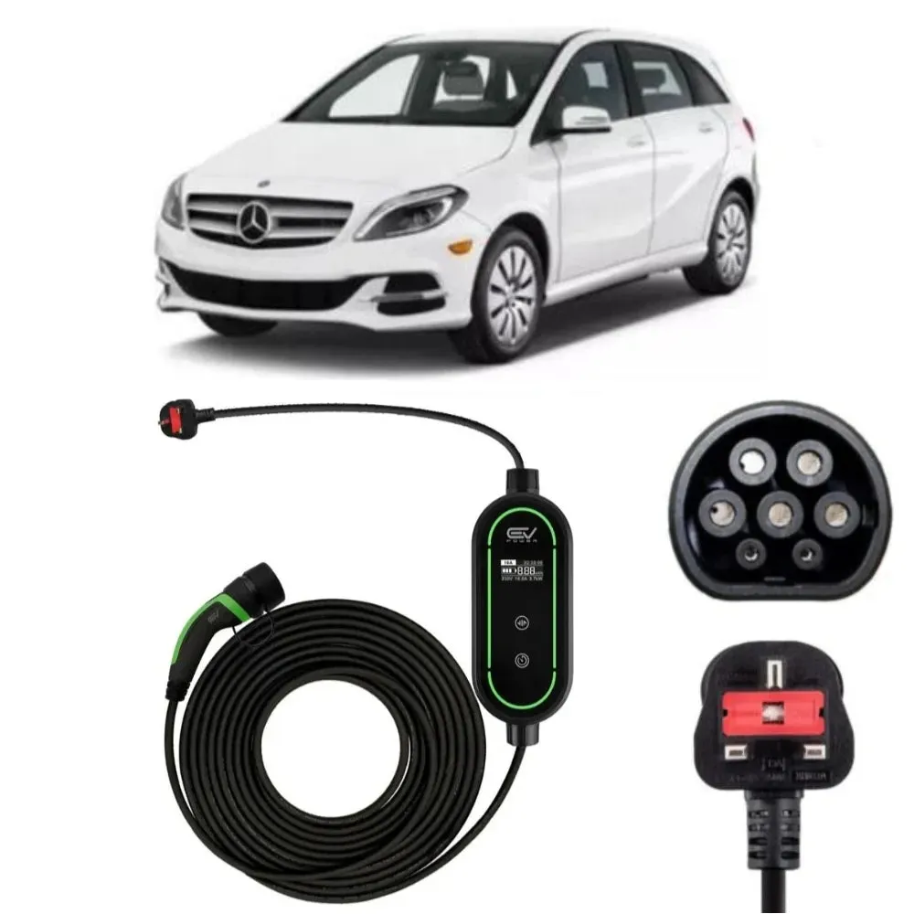 Mercedes B Class E-Cell EV Charging Cable