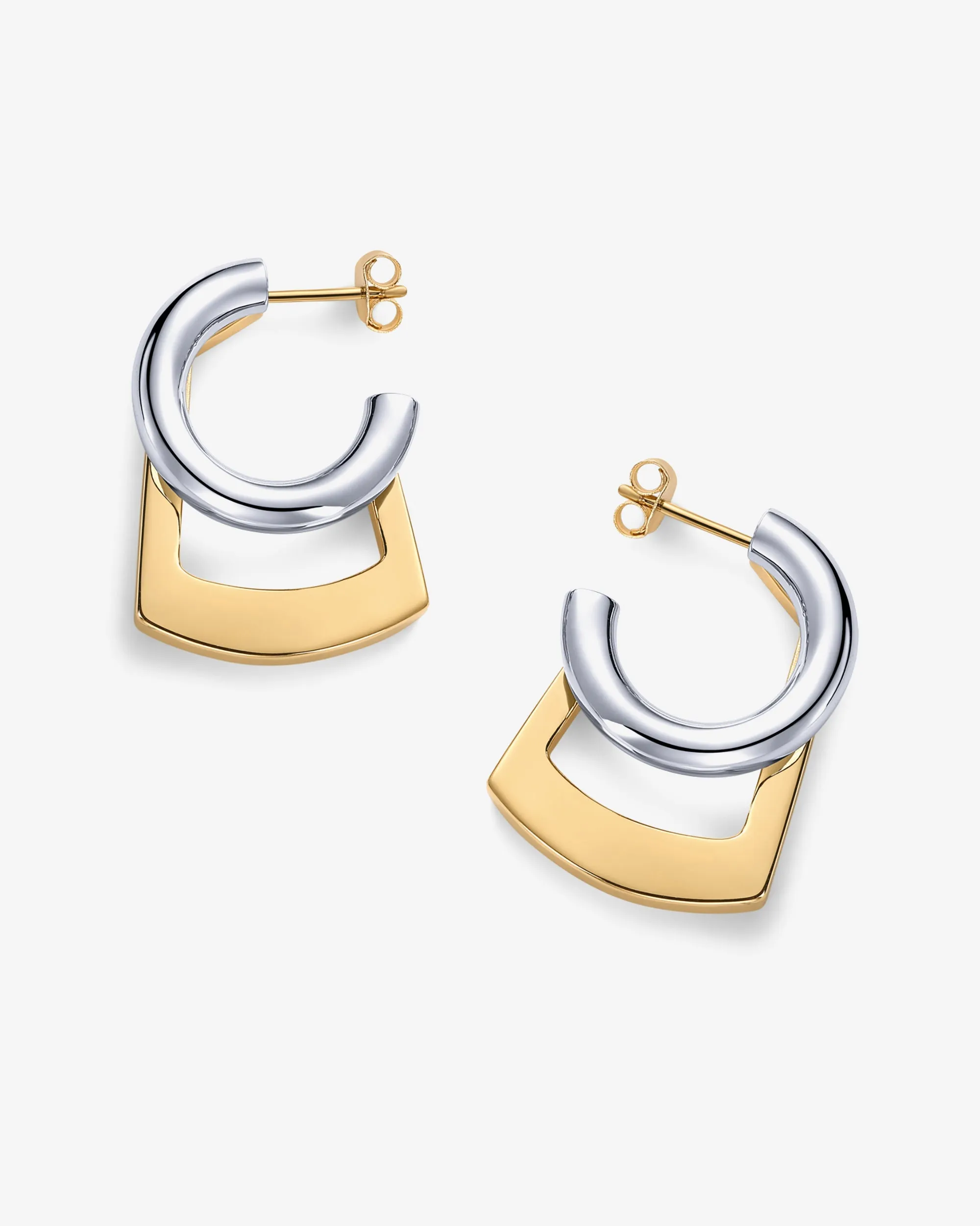 Mixed-Metal Geometric Hoops