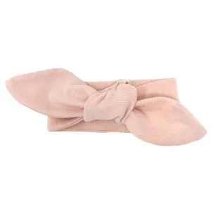 oh baby! Tie Turban Cotton Headband - Pale Pink