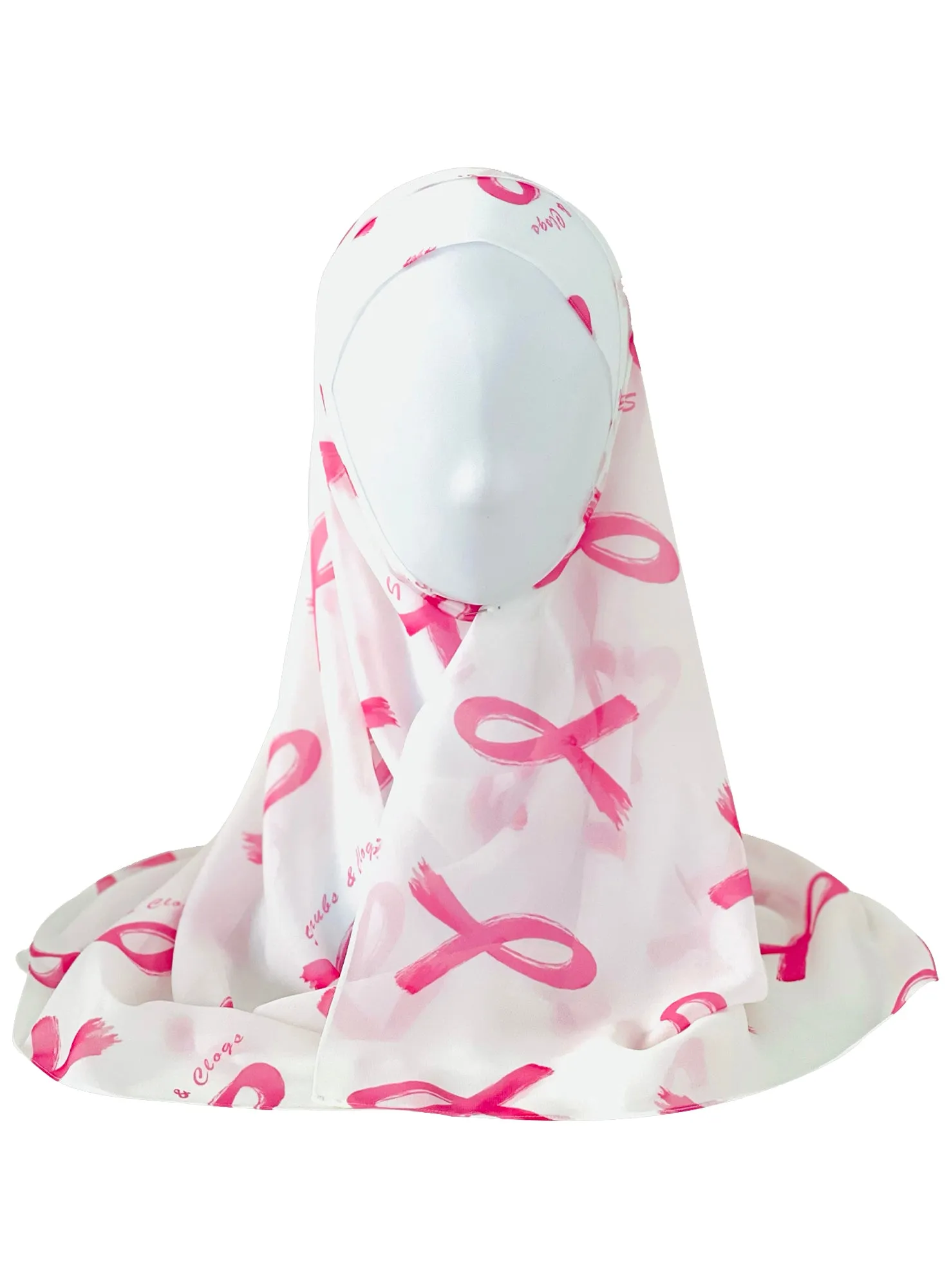 Pink Ribbon Scarves