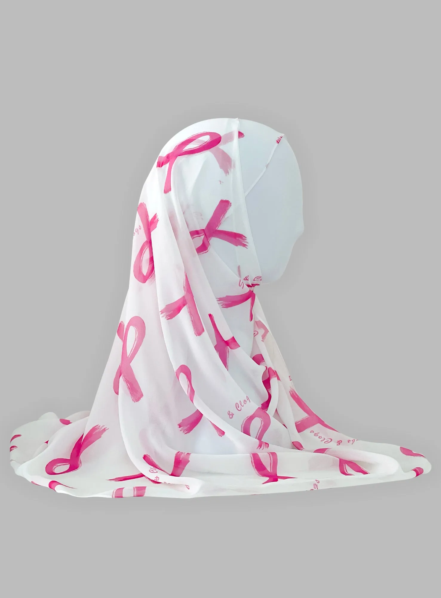 Pink Ribbon Scarves