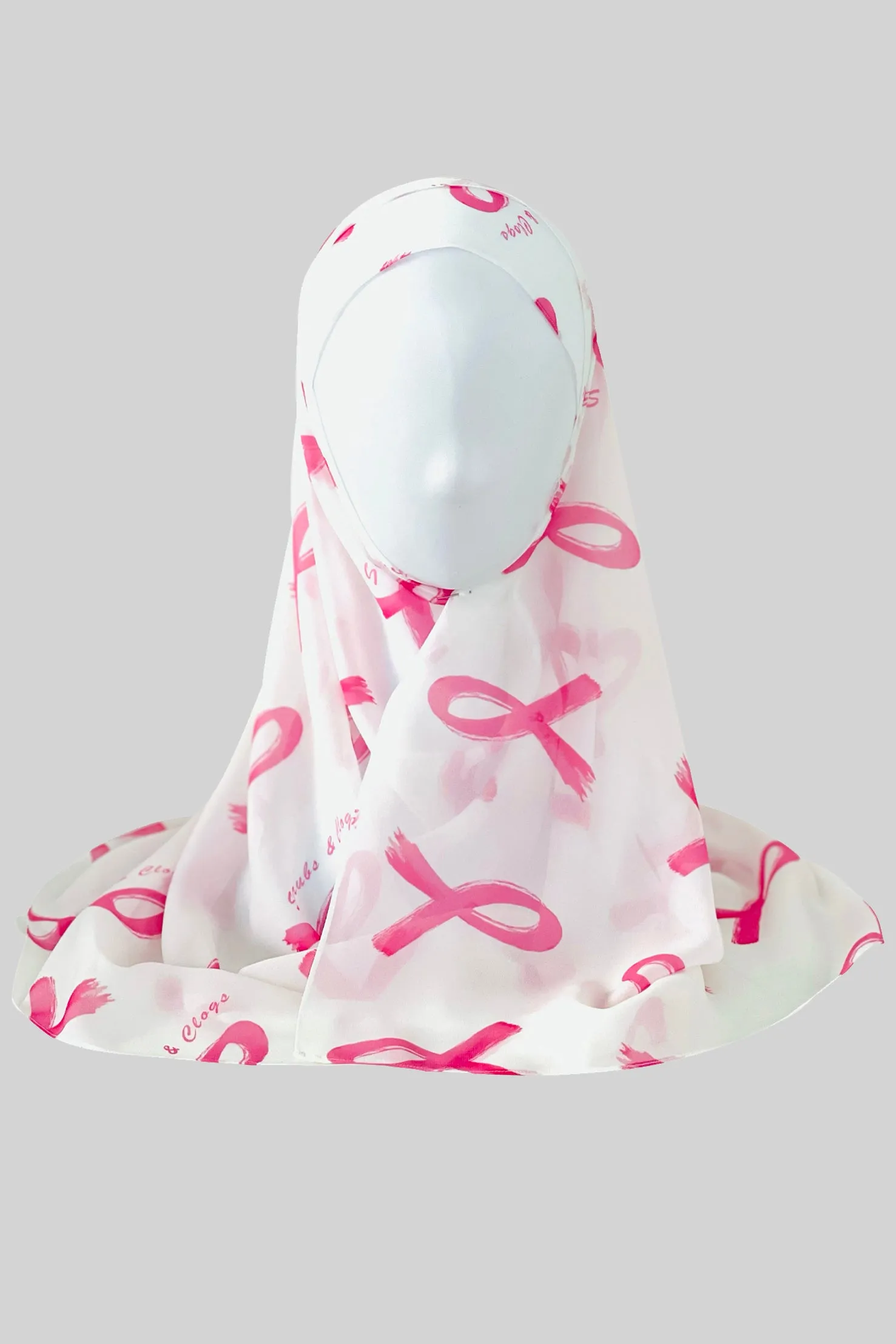 Pink Ribbon Scarves