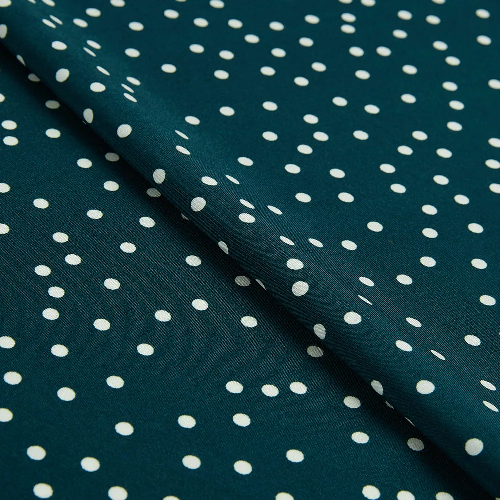 Polyester Dot Pattern Chiffon Fabric