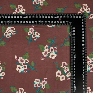 Polyester Flower Pattern ChiffonFabric