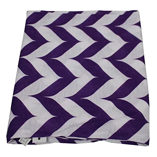 Pop Fashion Womens Chevron Arrow Patterned Infinity Scarf with Hidden Zipper Pocket