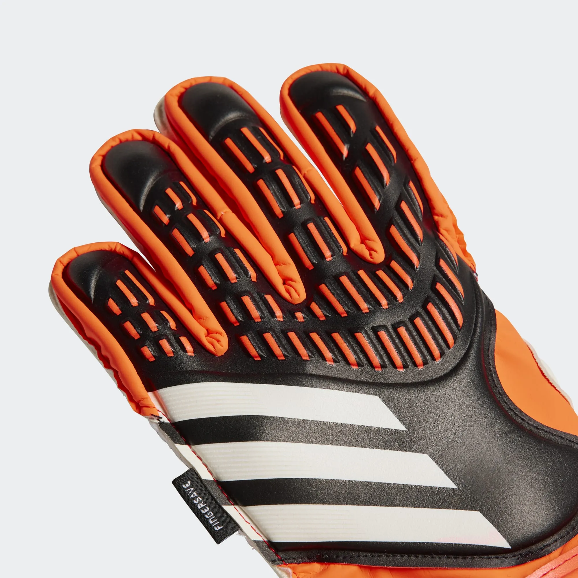 PREDATOR Glove Match Fingersave J BLACK/SOLRED/SYELLO