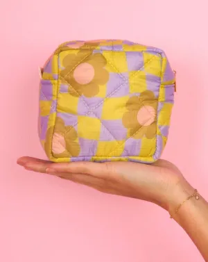 Puffy Mod Pouch in Daisy