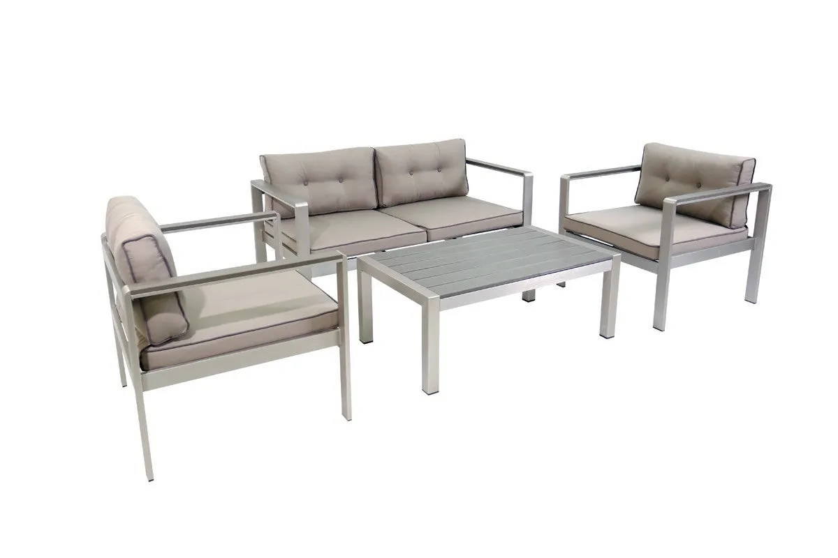 Renava Baja Outdoor Grey Sofa Set