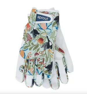 Sprout Goatskin Gloves - Magpie Floral