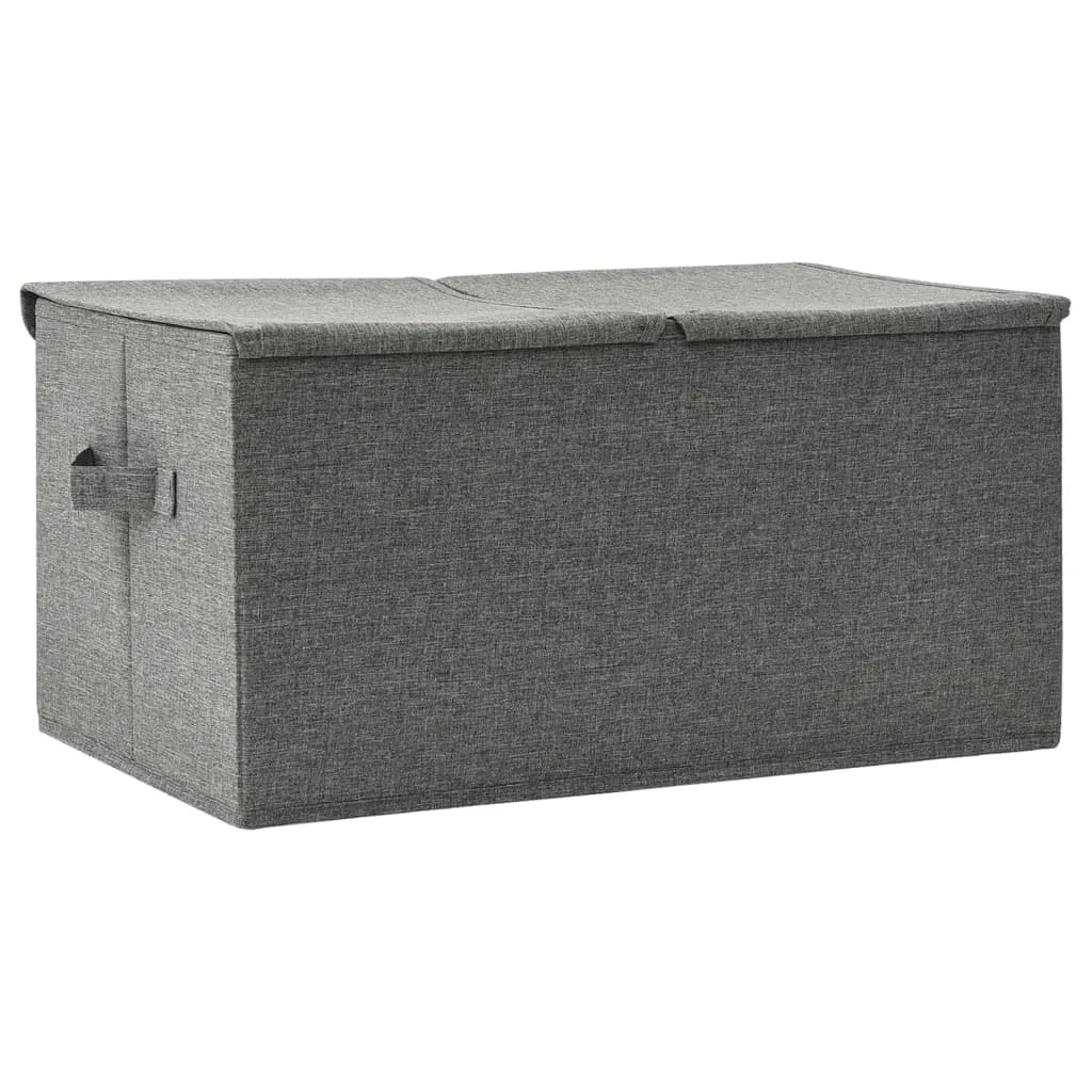 Storage Box Fabric 50x30x25 cm Anthracite