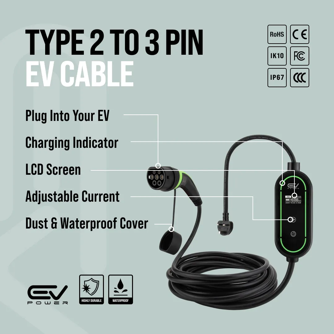 Vauxhall Grandland X Hybrid Charging Cable