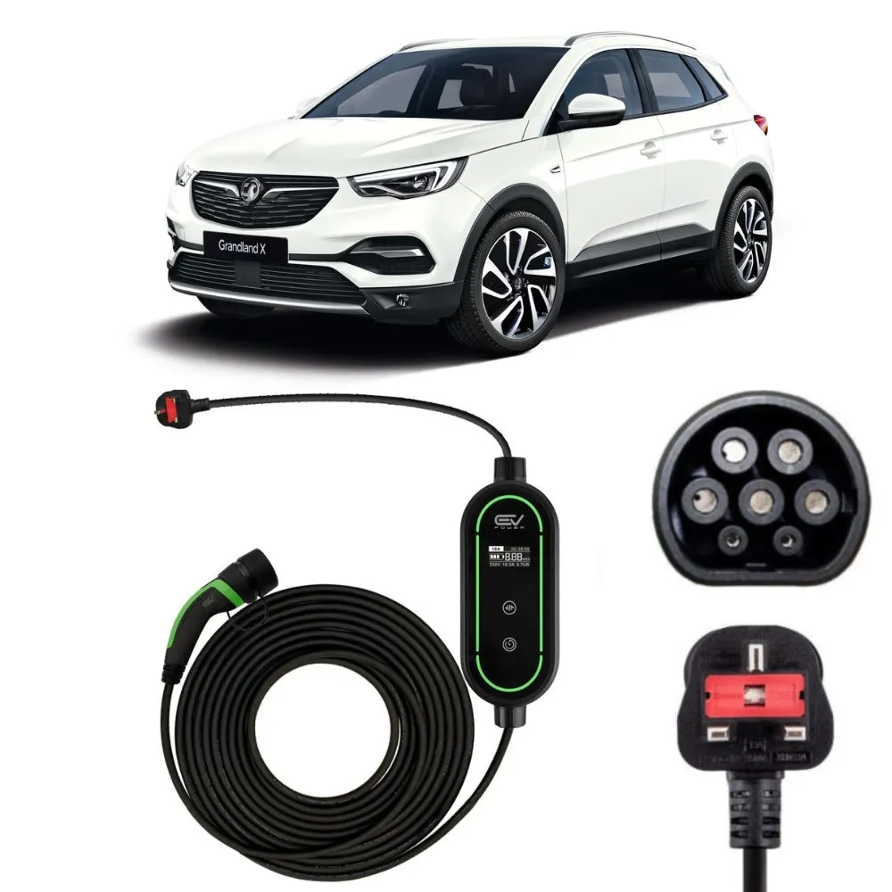 Vauxhall Grandland X Hybrid Charging Cable