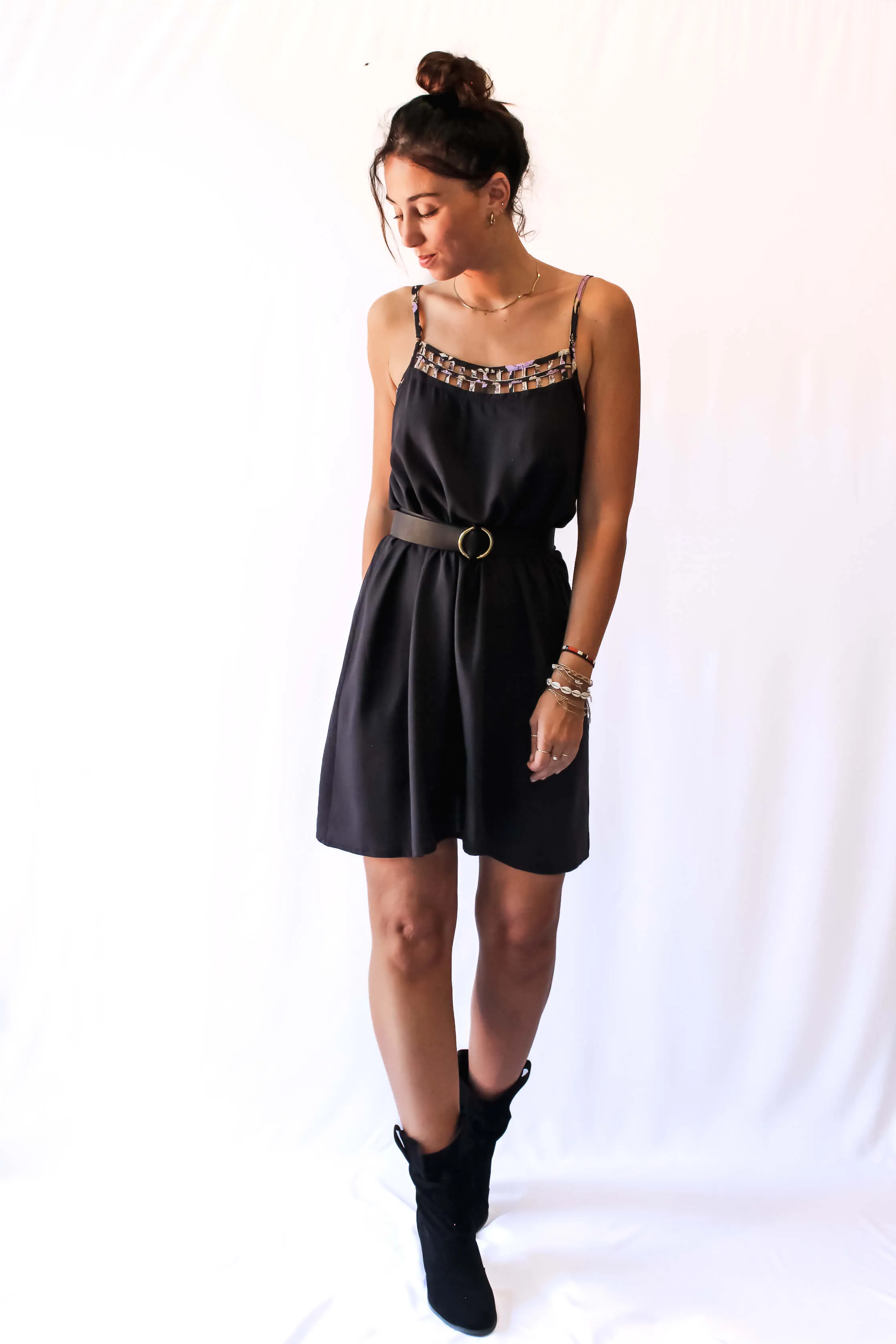 Verve Slip Dress - ink