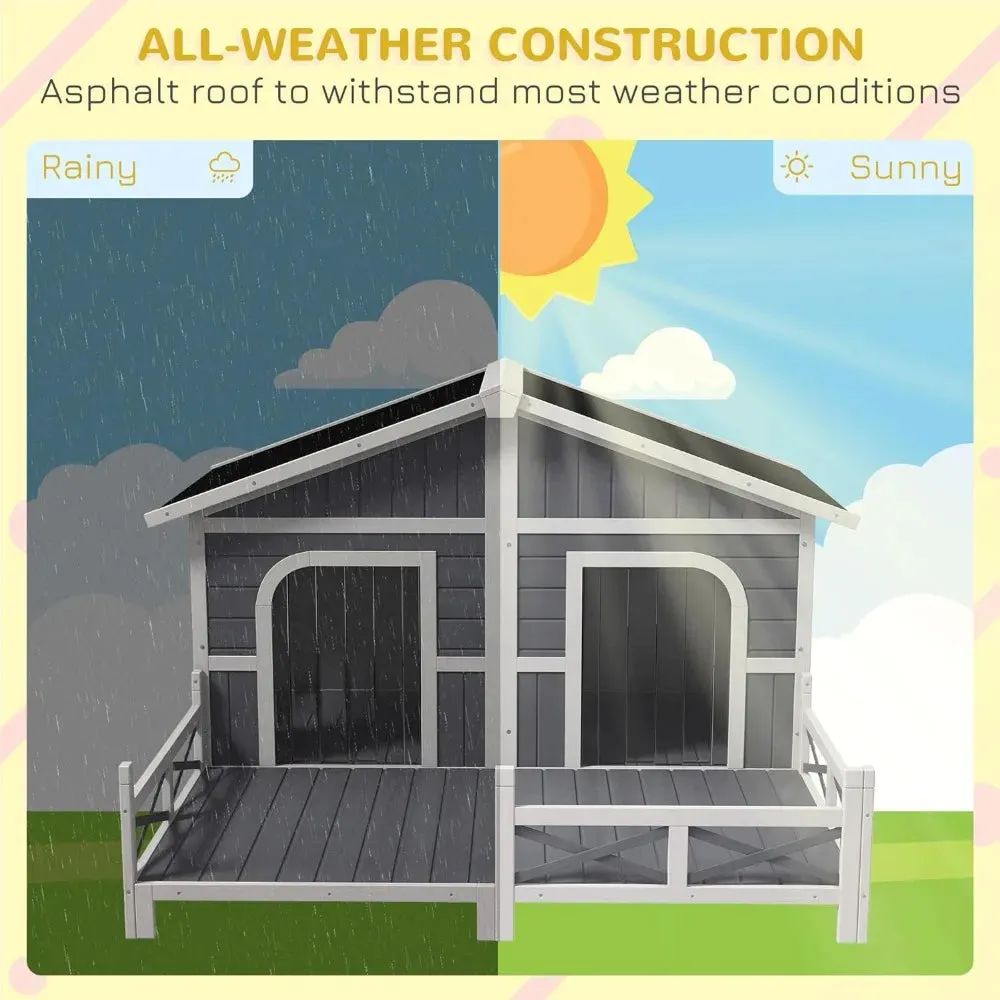 Weatherproof Dog Shed