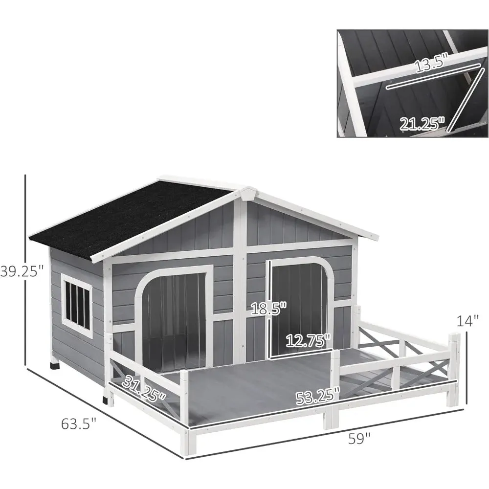 Weatherproof Dog Shed