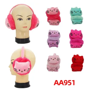 Wholesale Cute Animal Winter Fleece Furry Earmuff Ear Warmer AA951