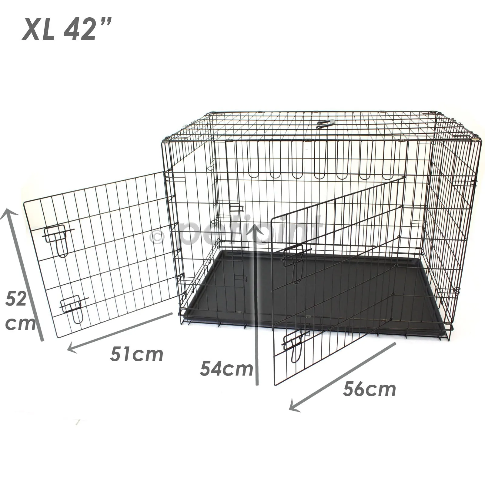 Wide Door Extra Large Flat Roof Wooden Pet Dog Kennel