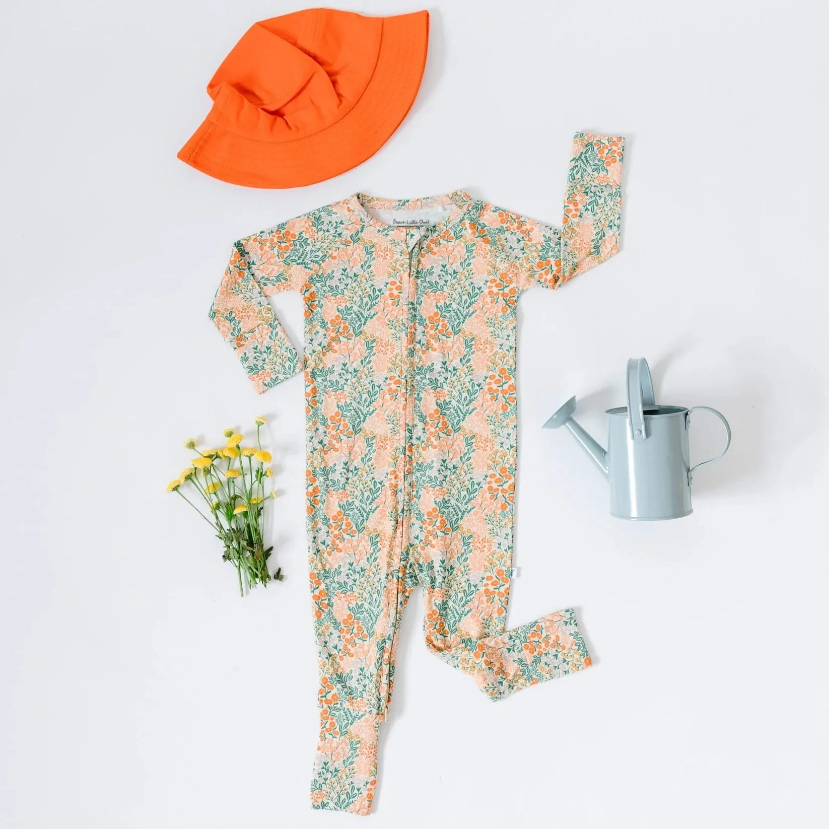 Wildflowers Zip Romper